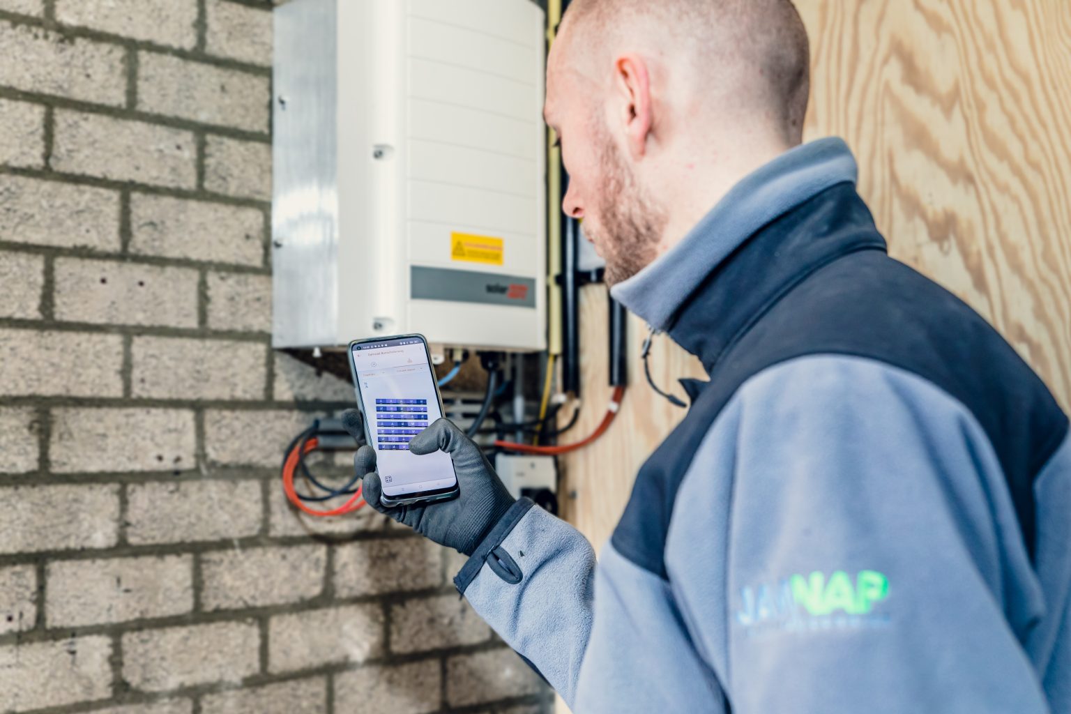 Aan het werk bij Jan Nap elektrotechniek